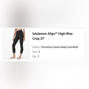 Lululemon 21” align leggings